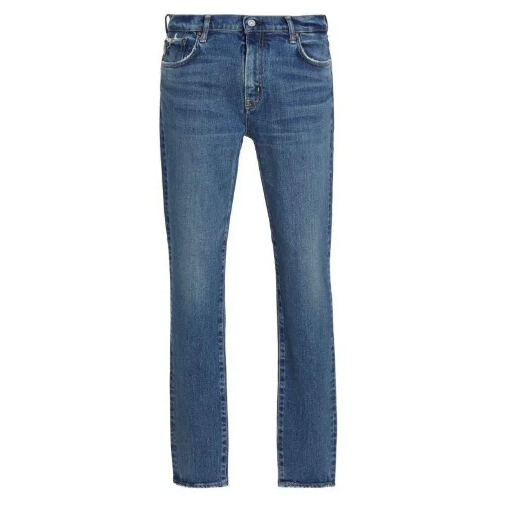 NWT Moussy Vintage MVM Men's Kenmore in Blue Stretch Skinny Jeans 31